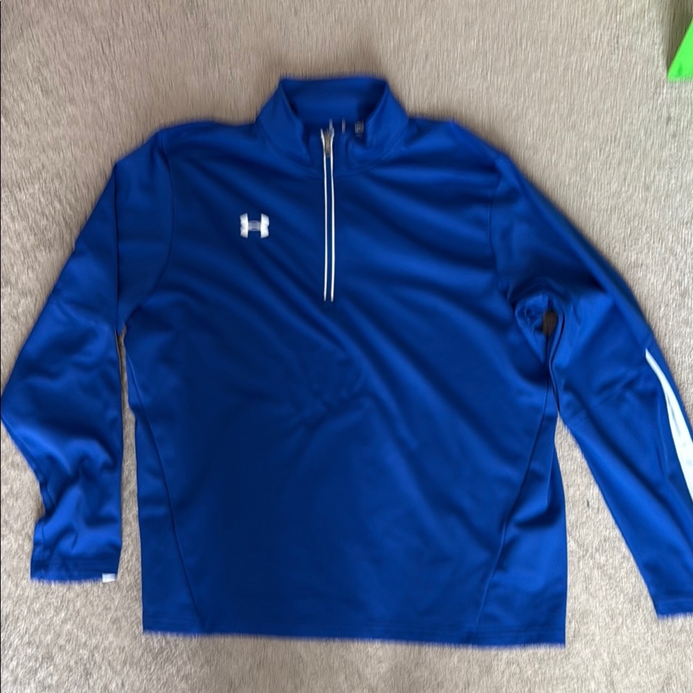 Under Armour Blue Quarter-Zip Pullover